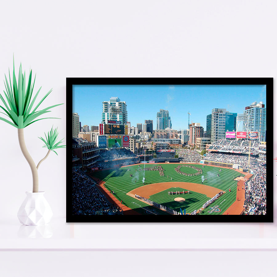 San Diego Padres Stadium Art Prints Petco Park Stadium Wall,Sport Stadium Art Prints, Fan Gift, Wall Decor