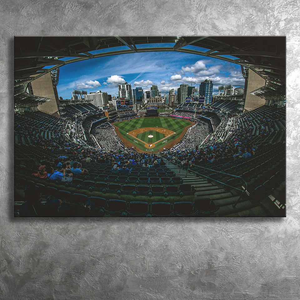 San Diego Padres Stadium Canvas Prints Petco Park Wall Art,Sport Stadium Art Prints, Fan Gift, Wall Decor