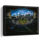 San Diego Padres Stadium Framed Canvas Prints Petco Park Wall Art,Sport Stadium Art Prints, Fan Gift