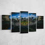 San Diego Padres Stadium Canvas Prints Petco Park Wall Art,Multi Panels,Sport Stadium Art Prints, Fan Gift