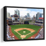 San Diego Padres Stadium Framed Canvas Prints Petco Park Wall Art,Sport Stadium Art Prints, Fan Gift