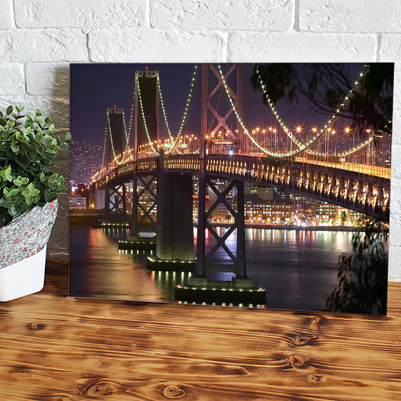 San Francisco Bay Bridge Canvas Wall Art - Canvas Prints, Prints for Sale, Canvas Painting, Canvas On Sale