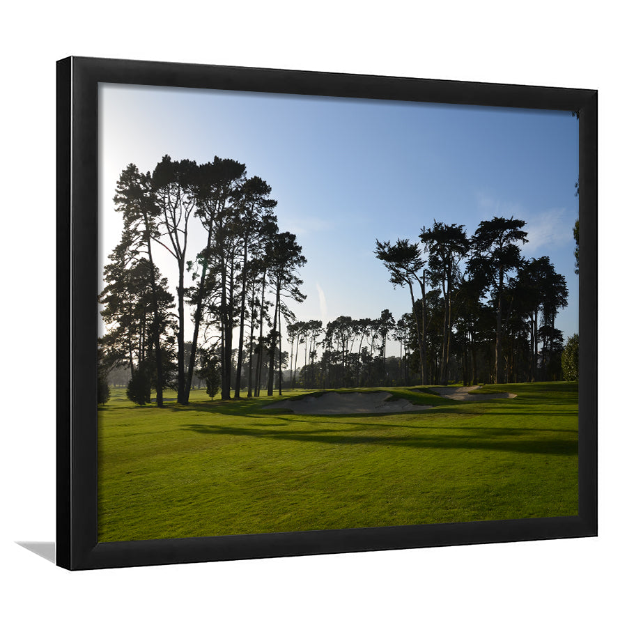 San Francisco Gc Courses Beauty At, Golf Sport Print, Golf Lover, Framed Art Prints Home Decor