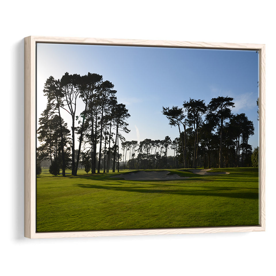San Francisco Gc Courses Beauty At, Golf Art Print, Framed Canvas Prints Wall Art Decor, Floating Frame