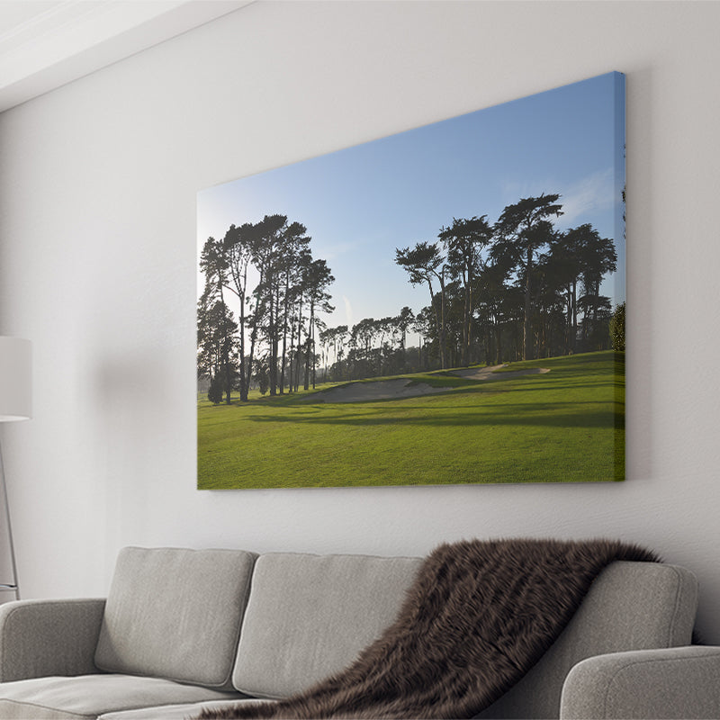 San Francisco Gc Courses Beauty At, Golf Art Print, Golf Lover, Canvas Prints Wall Art Decor