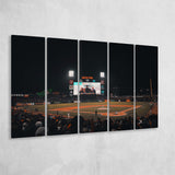 San Francisco Giants Stadium Canvas Prints ATT Ballpark Wall Art,Multi Panels B,Sport Stadium Art Prints, Fan Gift