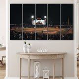San Francisco Giants Stadium Canvas Prints ATT Ballpark Wall Art,Multi Panels B,Sport Stadium Art Prints, Fan Gift