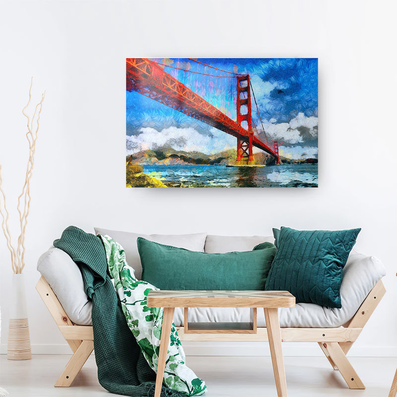 San Francisco Golden Bridge Acrylic Print - Art Prints, Acrylic Wall Art, Wall Decor, Home Decor