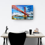 San Francisco Golden Bridge Acrylic Print - Art Prints, Acrylic Wall Art, Wall Decor, Home Decor