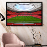 San Mames Stadium, Stadium Canvas, Sport Art, Gift for him, Framed Canvas Prints Wall Art Decor, Framed Picture