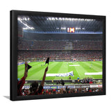 San Siro Stadium, Stadium Canvas, Sport Art, Gift for him, Framed Art Prints Wall Art Decor, Framed Picture