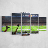 San Siro Stadium, Stadium Canvas, Sport Art, Large Canvas, Multi Panels, Canvas Prints Wall Art Decor