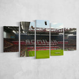 San Siro Wall Art Milan Stadium Canvas Prints Football Stadium,Multi Panels,Sport Stadium Art Prints, Fan Gift