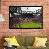 San Siro Wall Art Milan Stadium Art Prints Football Stadium,Sport Stadium Art Prints, Fan Gift, Wall Decor