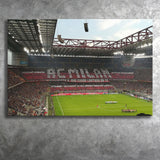 San Siro Wall Art Milan Stadium Canvas Prints Football Stadium,Sport Stadium Art Prints, Fan Gift, Wall Decor