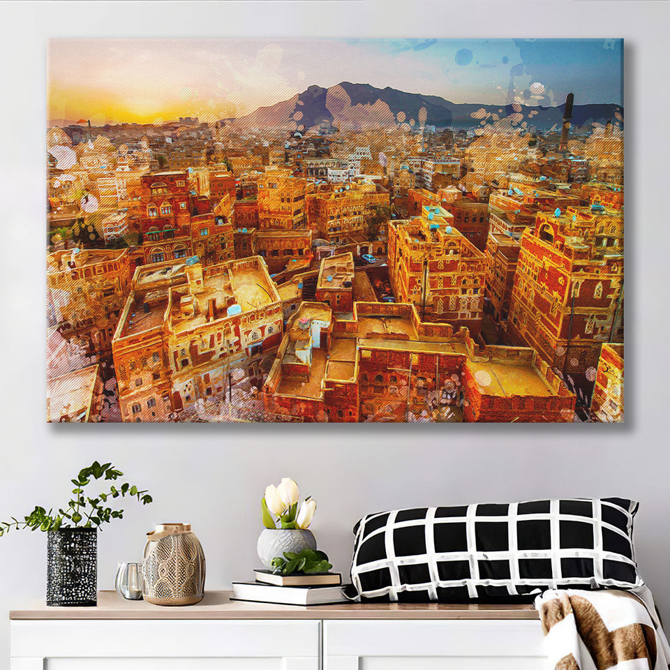 Sanaa Canvas Prints Wall Art Decor - Painting Canvas, Art Print, Home Decor, Ready to Hang