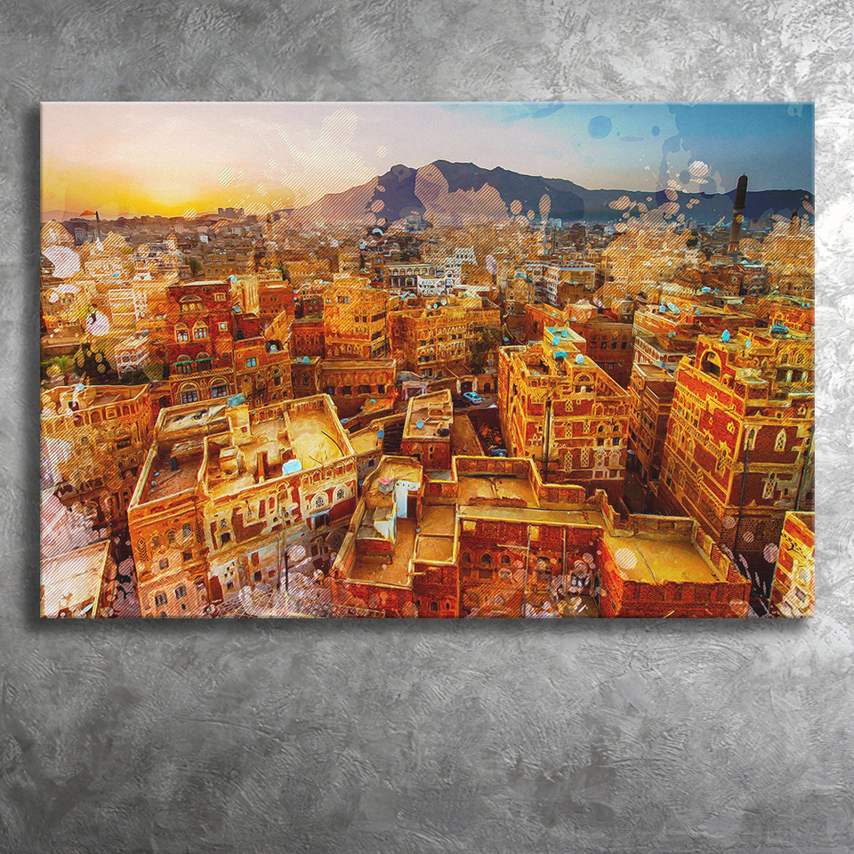 Sanaa Canvas Prints Wall Art Decor - Painting Canvas, Art Print, Home Decor, Ready to Hang