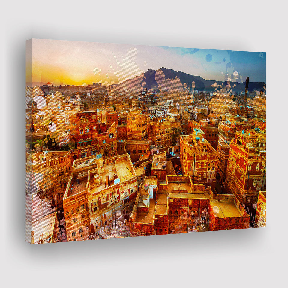 Sanaa Canvas Prints Wall Art Decor - Painting Canvas, Art Print, Home Decor, Ready to Hang