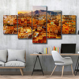 Sanaa 5 Pieces Canvas Prints Wall Art Decor - Painting Canvas, Mixed Canvas, Multi Panels