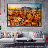 Sanaa Framed Canvas Prints Wall Art Decor - Painting Canvas, Framed Picture, Home Decor