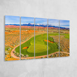 Sand Hollow Golf Course, Hole 4, 5 Panels Extra Large Canvas Prints Wall Art Decor