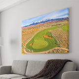 Sand Hollow Golf Course, Hole 4, Golf Art Print, Golf Lover, Canvas Prints Wall Art Decor