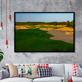 Sand Valley Golf Resort, Mammoth Dunes Course Hole 07, Nekoosa, Wisconsin, Golf Sport Print, Framed Art Prints Home Decor