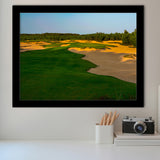 Sand Valley Golf Resort, Mammoth Dunes Course Hole 07, Nekoosa, Wisconsin, Golf Sport Print, Framed Art Prints Home Decor