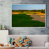 Sand Valley Golf Resort, Mammoth Dunes Course Hole 07, Nekoosa, Wisconsin, Framed Canvas Prints Wall Art Decor, Floating Frame