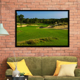Sand Valley Golf Resort, Mammoth Dunes Course Hole 16, Nekoosa, Wisconsin, Golf Sport Print, Framed Art Prints Home Decor