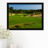 Sand Valley Golf Resort, Mammoth Dunes Course Hole 16, Nekoosa, Wisconsin, Framed Canvas Prints Wall Art Decor, Floating Frame