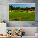 Sand Valley Golf Resort, Mammoth Dunes Course Hole 16, Nekoosa, Wisconsin, Framed Canvas Prints Wall Art Decor, Floating Frame