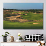 Sand Valley Golf Resort, Sand Valley Course Hole 01, Nekoosa, Wisconsin, Golf Art Print, Canvas Prints Wall Art Decor
