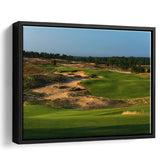 Sand Valley Golf Resort, Sand Valley Course Hole 01, Nekoosa, Wisconsin, Framed Canvas Prints Wall Art Decor, Floating Frame