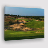 Sand Valley Golf Resort, Sand Valley Course Hole 01, Nekoosa, Wisconsin, Golf Art Print, Canvas Prints Wall Art Decor