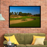 Sand Valley Golf Resort, Sand Valley Course Hole 07, Nekoosa, Wisconsin, Golf Sport Print, Framed Art Prints Home Decor