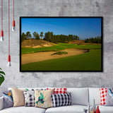 Sand Valley Golf Resort, Sand Valley Course Hole 07, Nekoosa, Wisconsin, Golf Sport Print, Framed Art Prints Home Decor