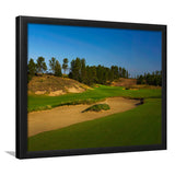 Sand Valley Golf Resort, Sand Valley Course Hole 07, Nekoosa, Wisconsin, Golf Sport Print, Framed Art Prints Home Decor