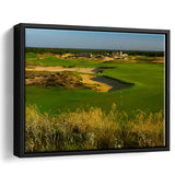 Sand Valley Golf Resort, Sand Valley Course Hole 18, Nekoosa, Wisconsin, Framed Canvas Prints Wall Art Decor, Floating Frame