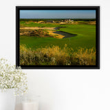 Sand Valley Golf Resort, Sand Valley Course Hole 18, Nekoosa, Wisconsin, Framed Canvas Prints Wall Art Decor, Floating Frame