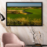 Sand Valley Golf Resort, Sand Valley Course Hole 18, Nekoosa, Wisconsin, Framed Canvas Prints Wall Art Decor, Floating Frame
