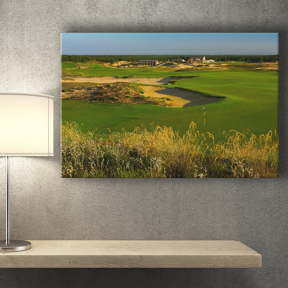 Sand Valley Golf Resort, Sand Valley Course Hole 18, Nekoosa, Wisconsin, Golf Art Print, Canvas Prints Wall Art Decor