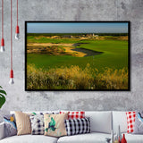 Sand Valley Golf Resort, Sand Valley Course Hole 18, Nekoosa, Wisconsin, Golf Sport Print, Framed Art Prints Home Decor
