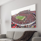 Sanford Stadium Canvas Prints Georgia Bulldogs Wall Art American,Sport Stadium Art Prints, Fan Gift, Wall Decor