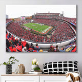 Sanford Stadium Canvas Prints Georgia Bulldogs Wall Art American,Sport Stadium Art Prints, Fan Gift, Wall Decor