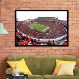 Sanford Stadium Art Prints Georgia Bulldogs Wall Art American,Sport Stadium Art Prints, Fan Gift, Wall Decor