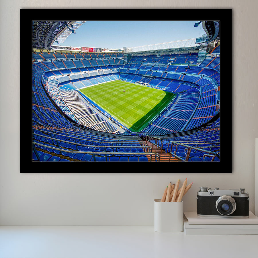 Santiago Bernabeu Stadium Art Prints Wall Art Real Madrid,Sport Stadium Art Prints, Fan Gift, Wall Decor