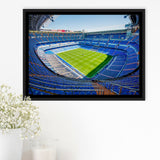 Santiago Bernabeu Stadium Framed Canvas Prints Wall Art Real Madrid,Sport Stadium Art Prints, Fan Gift