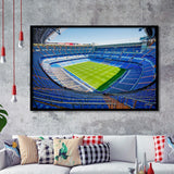 Santiago Bernabeu Stadium Art Prints Wall Art Real Madrid,Sport Stadium Art Prints, Fan Gift, Wall Decor