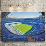 Santiago Bernabeu Stadium Canvas Prints Wall Art Real Madrid,Sport Stadium Art Prints, Fan Gift, Wall Decor